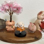 豚ちゃんの置物（26年4月）-2